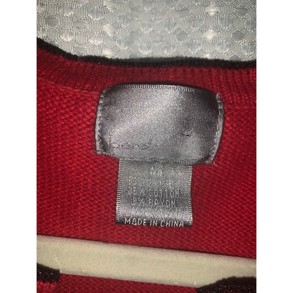 Berek Womens Medium Holiday Cats Sweater New Years Eve Party Celebrating - Picture 2 of 12